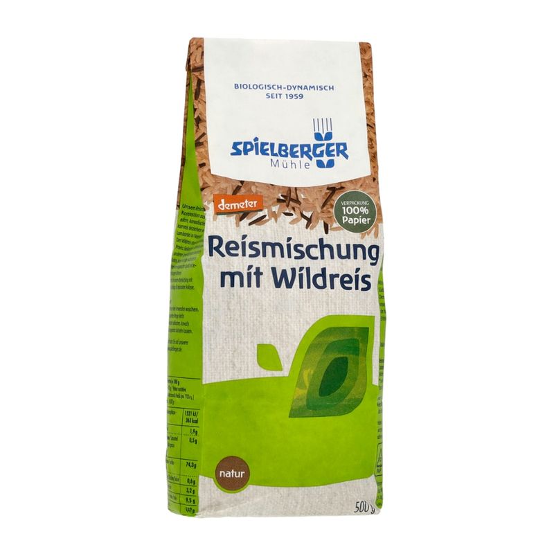 Spielberger Mühle Reismischung mit Wildreis, natur, demeter - Produktbild