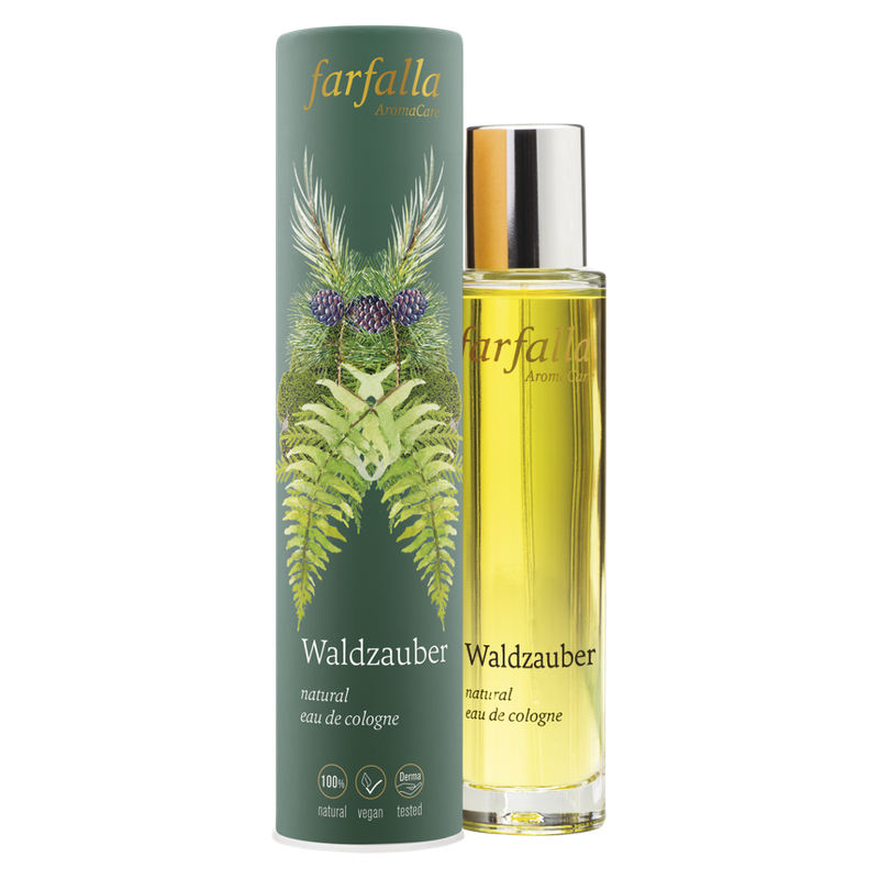 farfalla Waldzauber, natural eau de cologne, 50ml - Produktbild