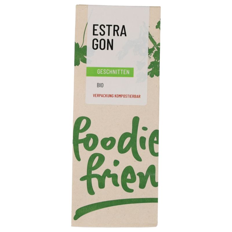 foodie & friends BIO Estragon geschnitten in einer kompostierbaren Tüte - Produktbild