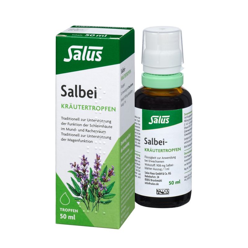 Salus® Salus® Salbei-Kräutertropfen bio - Produktbild