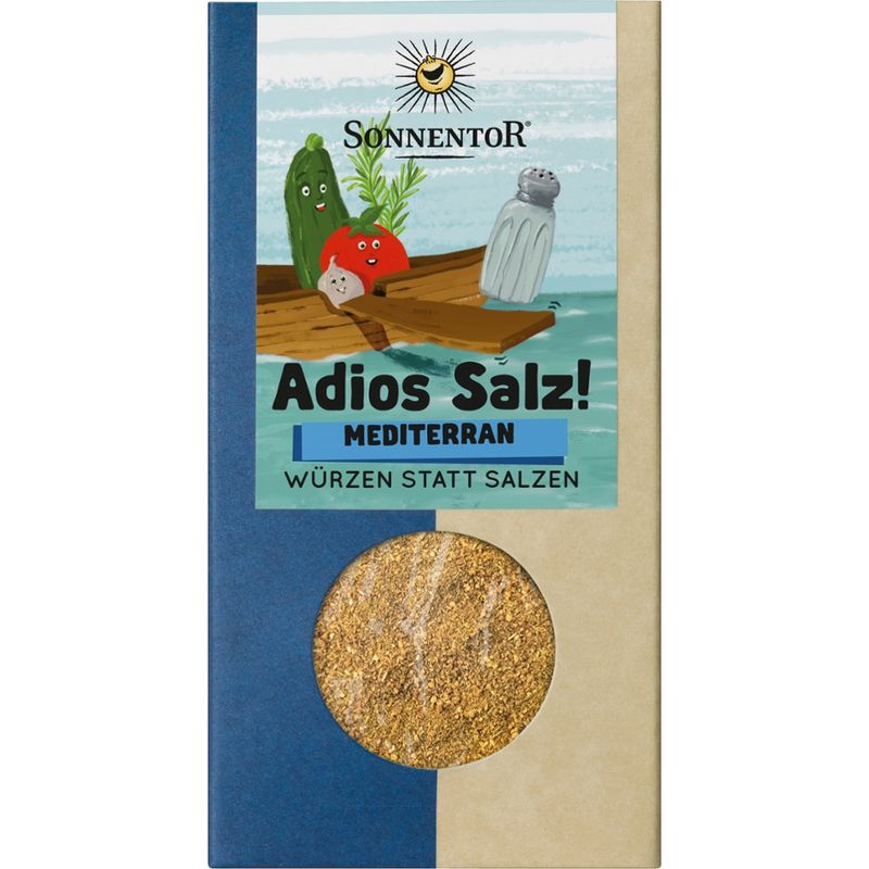 Sonnentor Adios Salz! Gemüsemischung mediterran, Packung - Produktbild