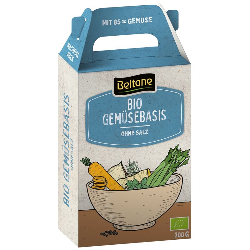 Beltane Beltane Gemüsebasis Nachfüllpackung, vegan, glutenfrei, lactosefrei - Produktbild