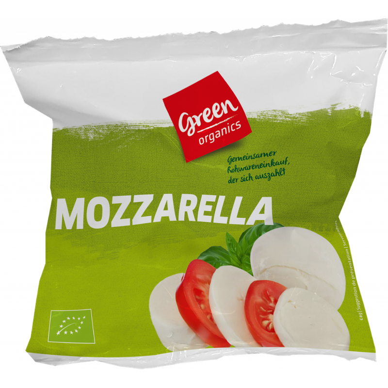 greenorganics Mozzarella Kugel 125g - Produktbild