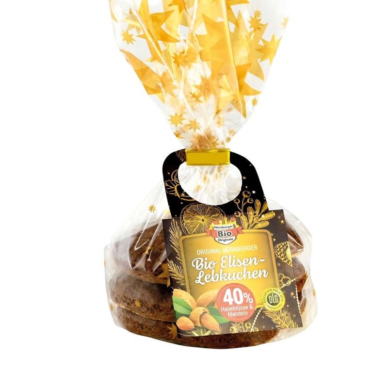 Nürnberger Bio Originale 3 Original Nürnberger Bio Elisen-Lebkuchen natur - Produktbild