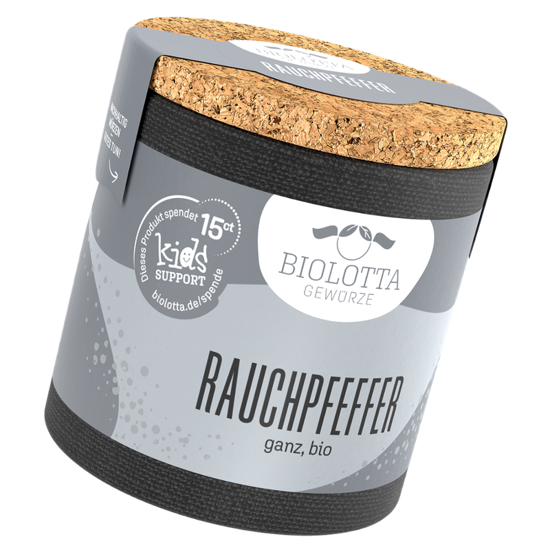 Biolotta Biolotta Korkdose Rauchpfeffer ganz, bio - Produktbild