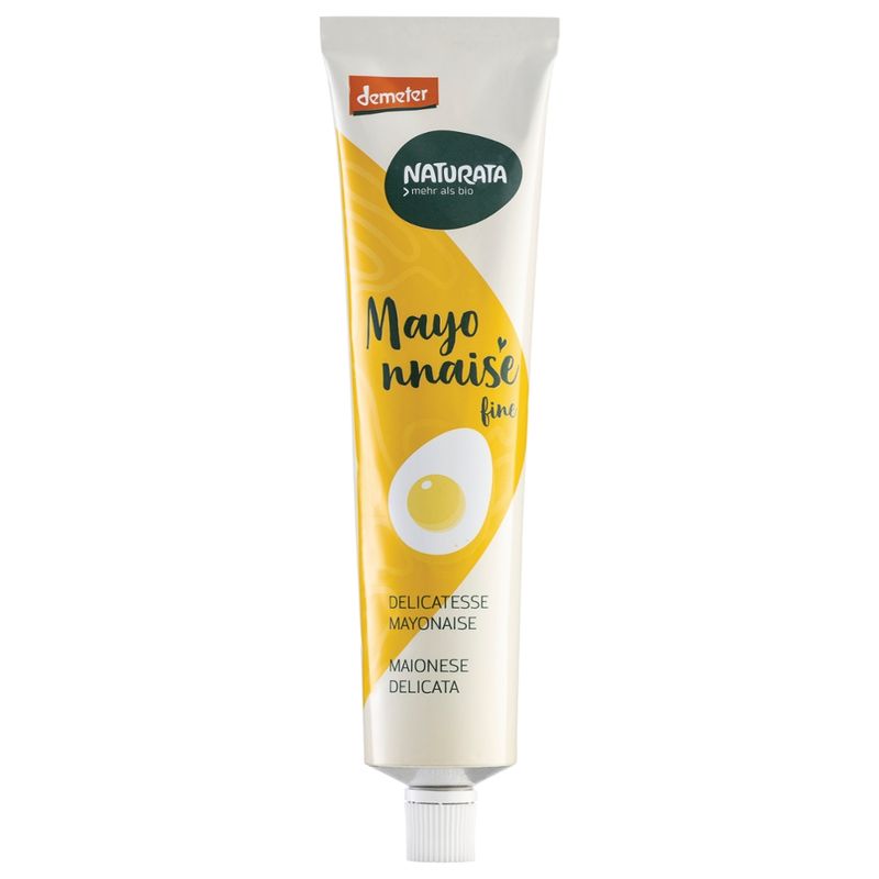 NATURATA Delikatess Mayonnaise in der Tube, EXPORT - Produktbild