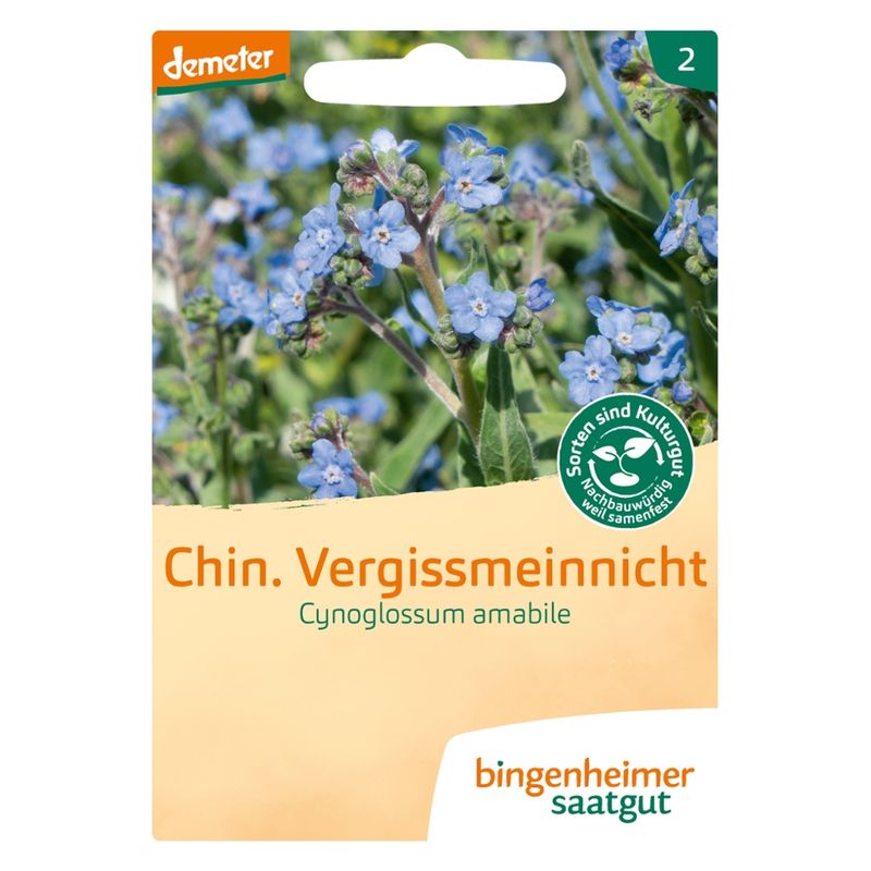 Bingenheimer Saatgut Chinesisches Vergissmeinnicht - Blumen (Saatgut) - Produktbild