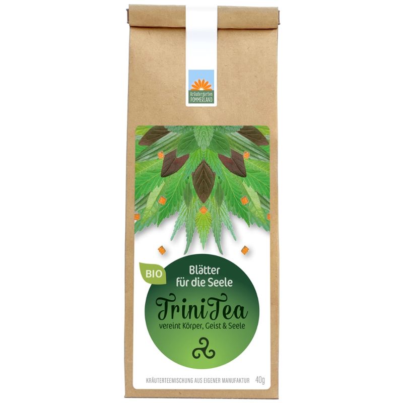 Kräutergarten Pommerland TriniTea - Bio Blatttee in der Papiertüte - Produktbild