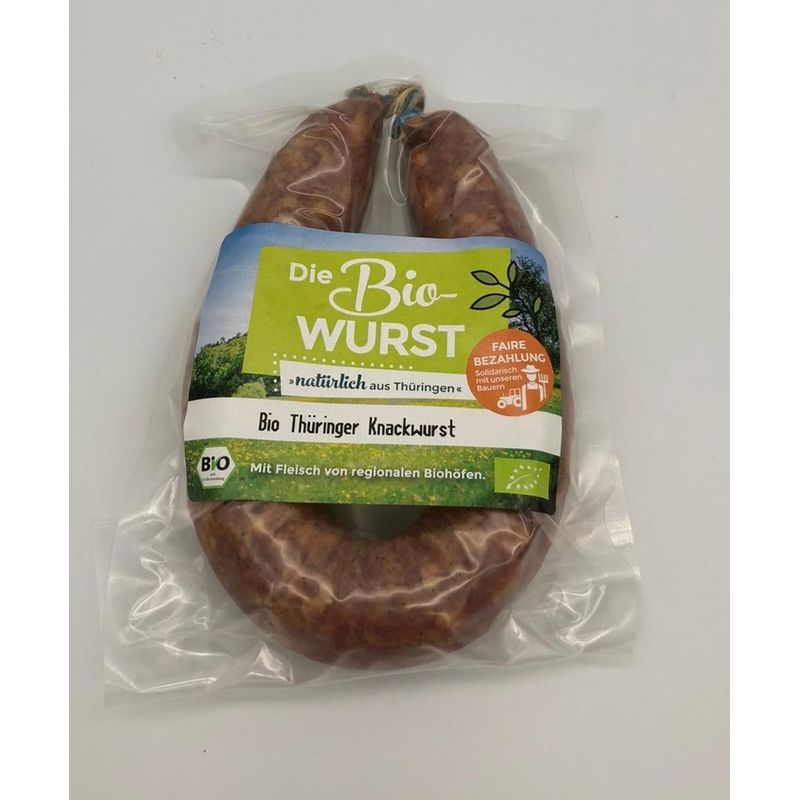 Die Bio-Wurst Bio Thüringer Knackwurst frisch - Produktbild