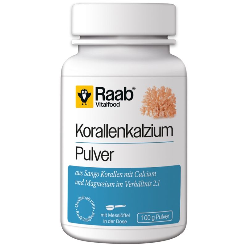 Raab Vitalfood Sango Korallenkalzium Pulver - Produktbild