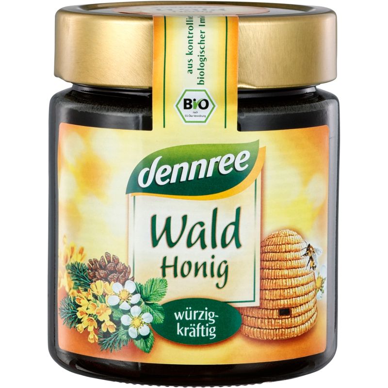 dennree Waldhonig, würzig-kräftig - Produktbild