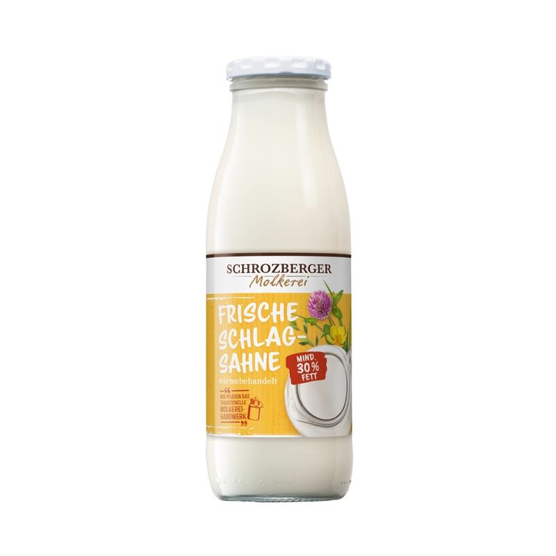 Schrozberger Molkerei Molk. Schr. Sahne 30% 500g RF_70 VLOG - Produktbild
