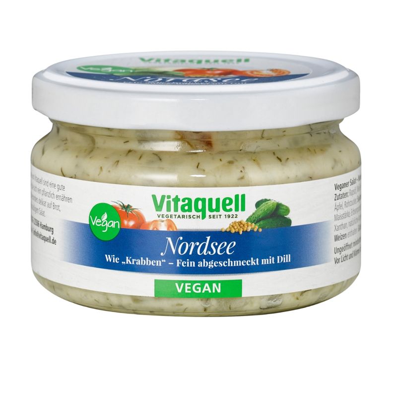 Vitaquell Nordsee-Salat vegan wie "Krabben" - Produktbild