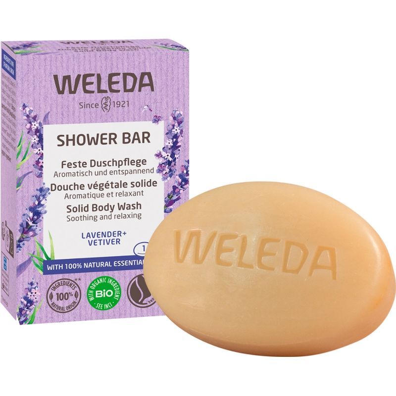 Weleda WELEDA Feste Duschpflege Lavender+Vetiver - Produktbild