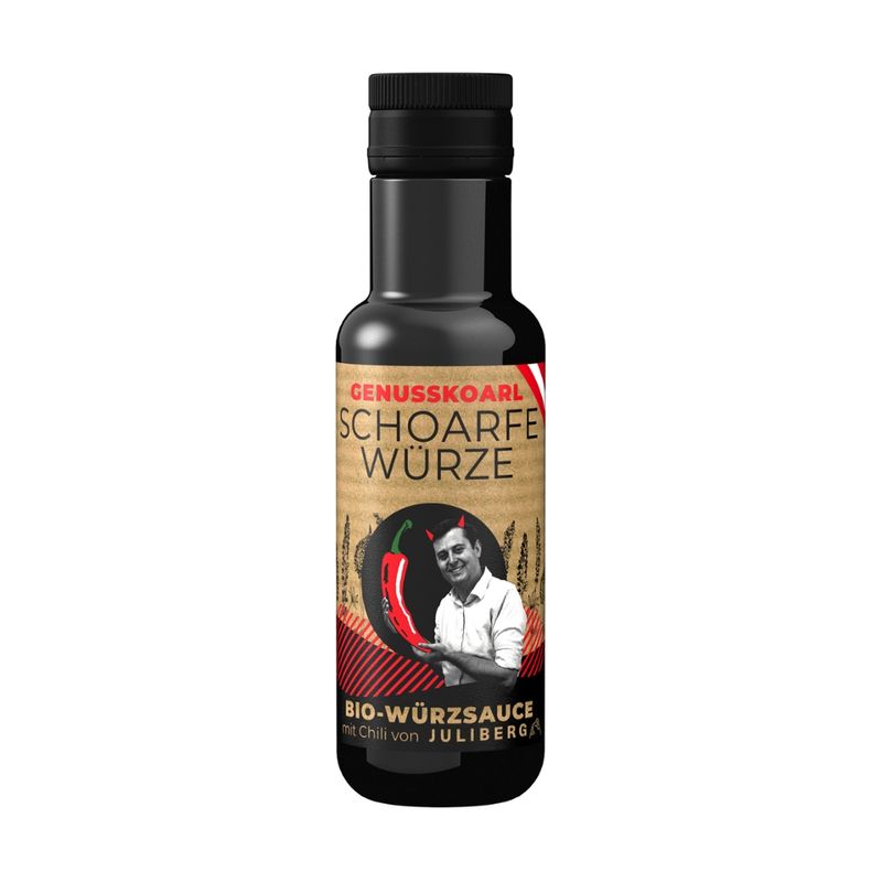 Genusskoarl SchoarfeWürze - Bio Lupinen Würzsauce mit Chili - Produktbild