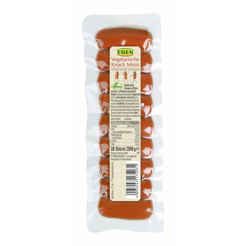 EDEN Vegetarische Knack Minis - Produktbild
