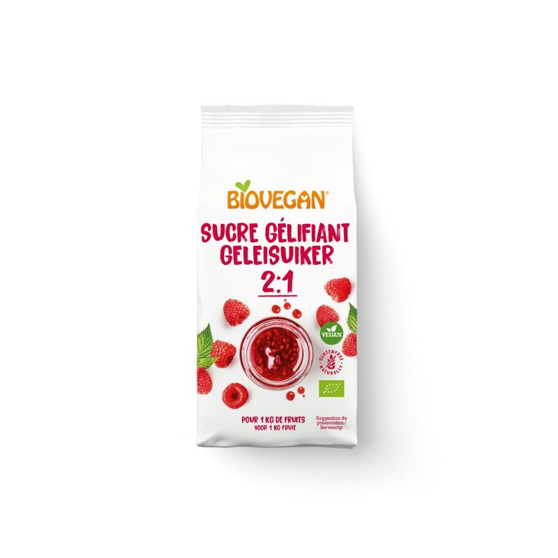 Biovegan Gelling sugar 2:1, FR-NL, organic, 500g - Produktbild