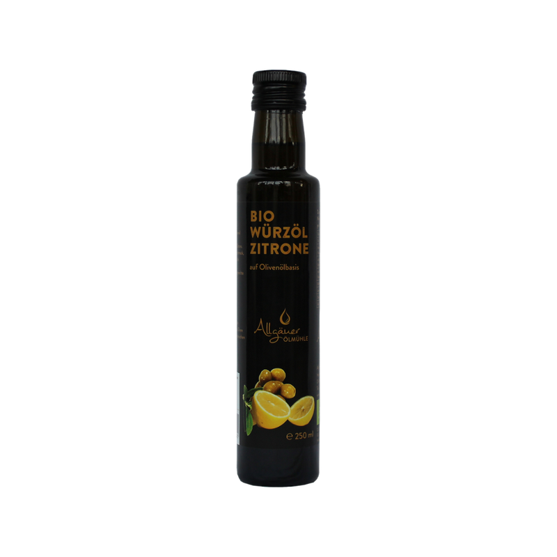 Allgäuer Ölmühle Bio Würzöl-Zitrone - Produktbild