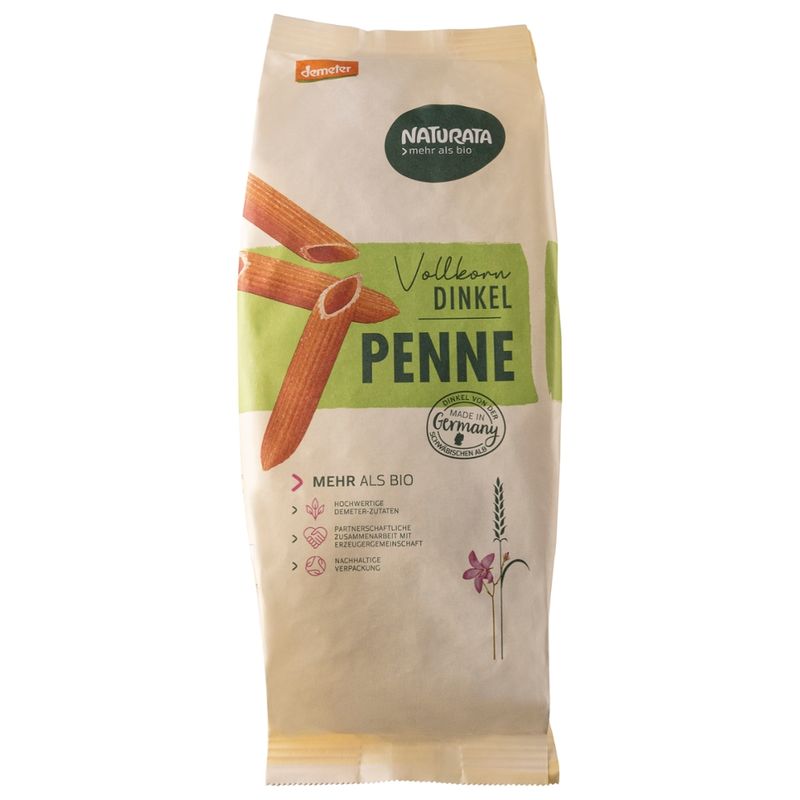 NATURATA Penne, Dinkelvollkorn - Produktbild