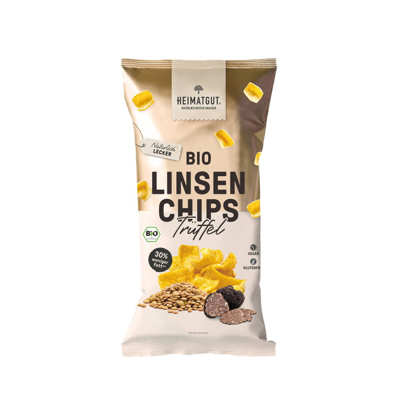 Heimatgut Bio Linsenchips Trüffel - Produktbild