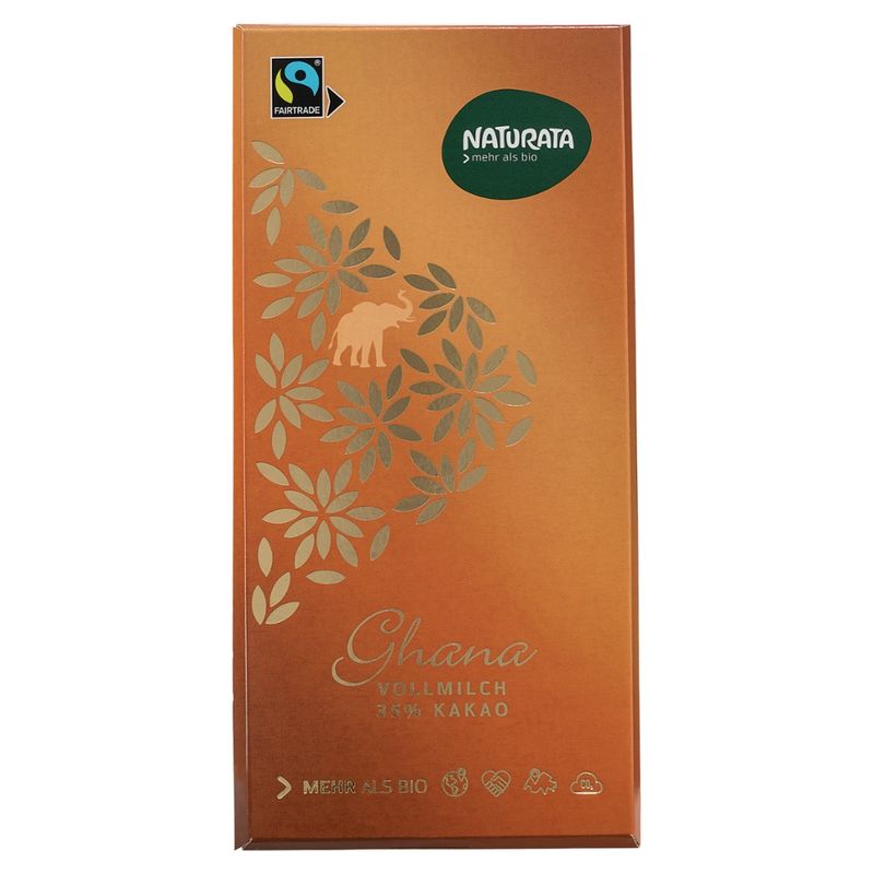 NATURATA Ghana Vollmilch 35% - Produktbild