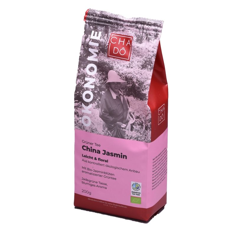 Cha Dô Ökonomie China Jasmin Tee WFTO - Produktbild