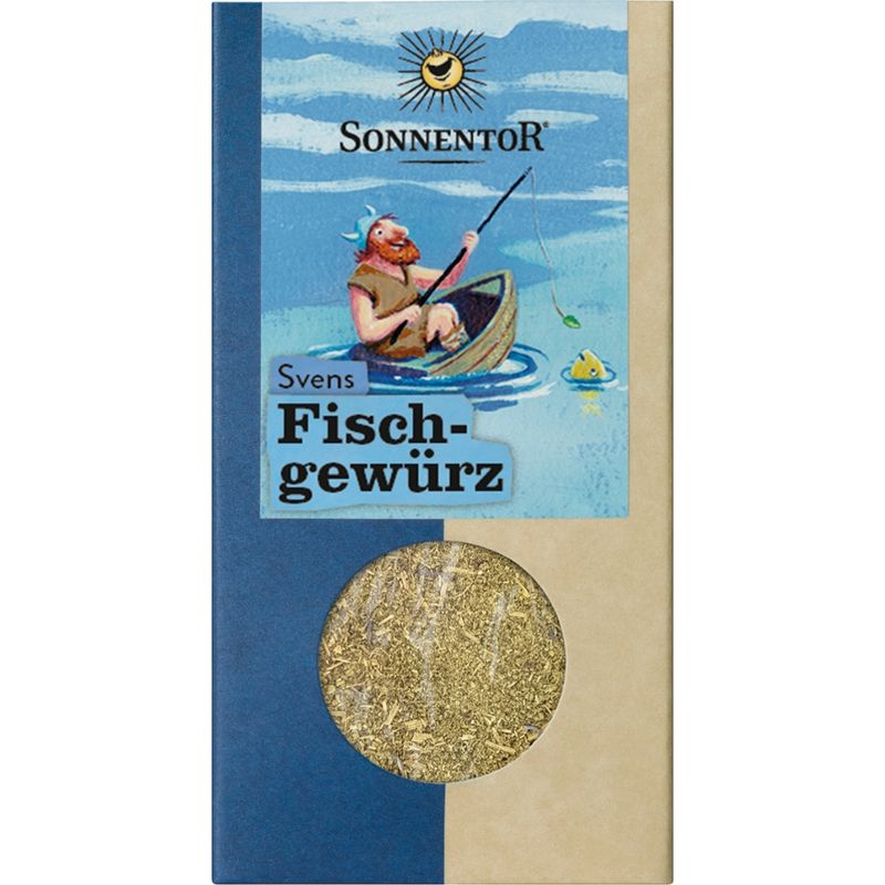 Sonnentor Svens Fischgewürz gemahlen, Packung - Produktbild