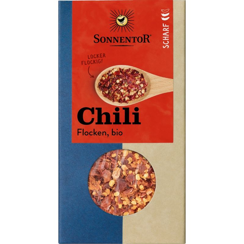 Sonnentor Chili Flocken, Packung - Produktbild