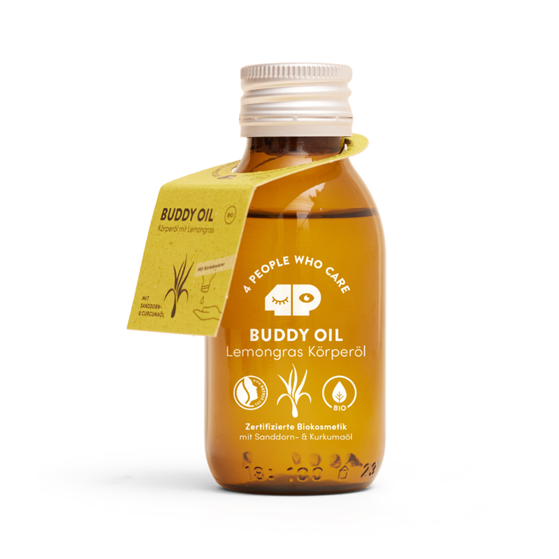 4peoplewhocare Buddy Oil 100ml  - Körperöl - plastikfrei verpackt! - Produktbild