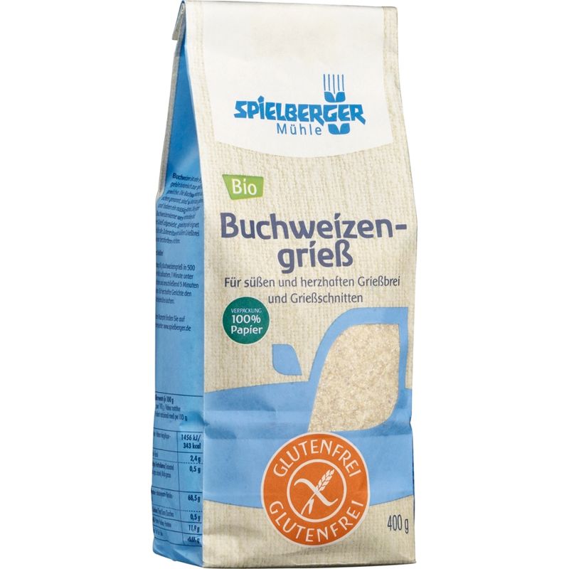 Spielberger Mühle Buchweizengrieß, glutenfrei, kbA - Produktbild