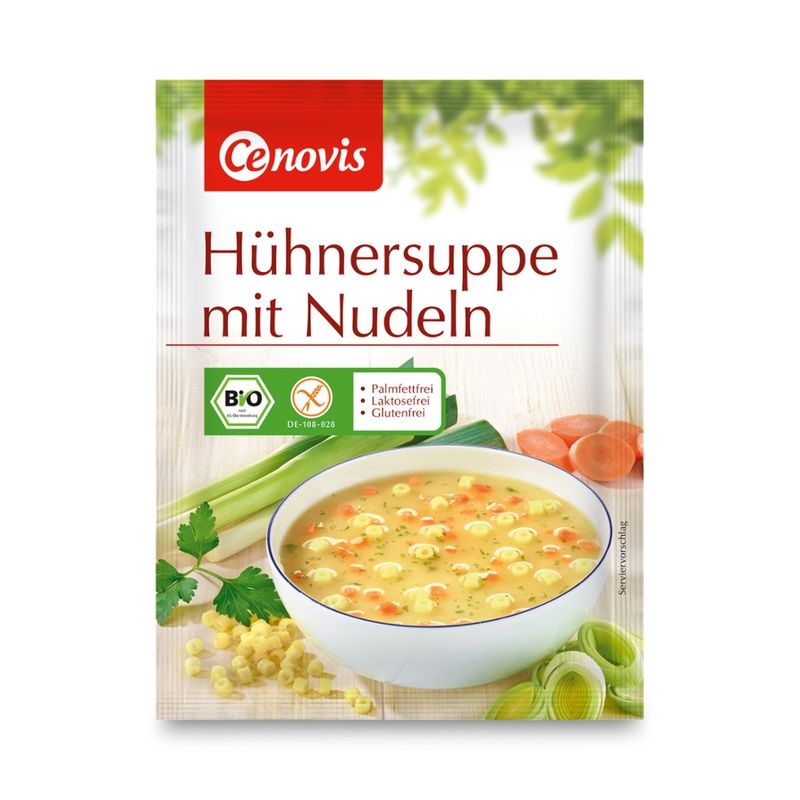 Cenovis Hühnersuppe mit Nudeln, bio - Produktbild