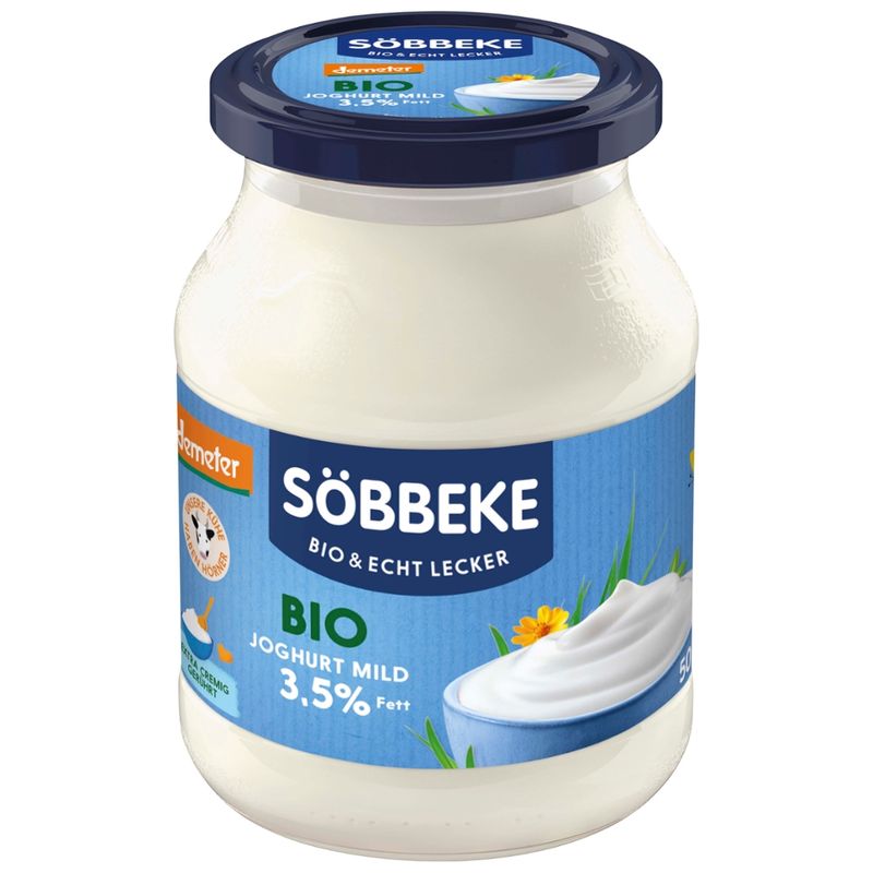 Söbbeke Bio Joghurt mild Demeter 3,5 % Fett - Produktbild
