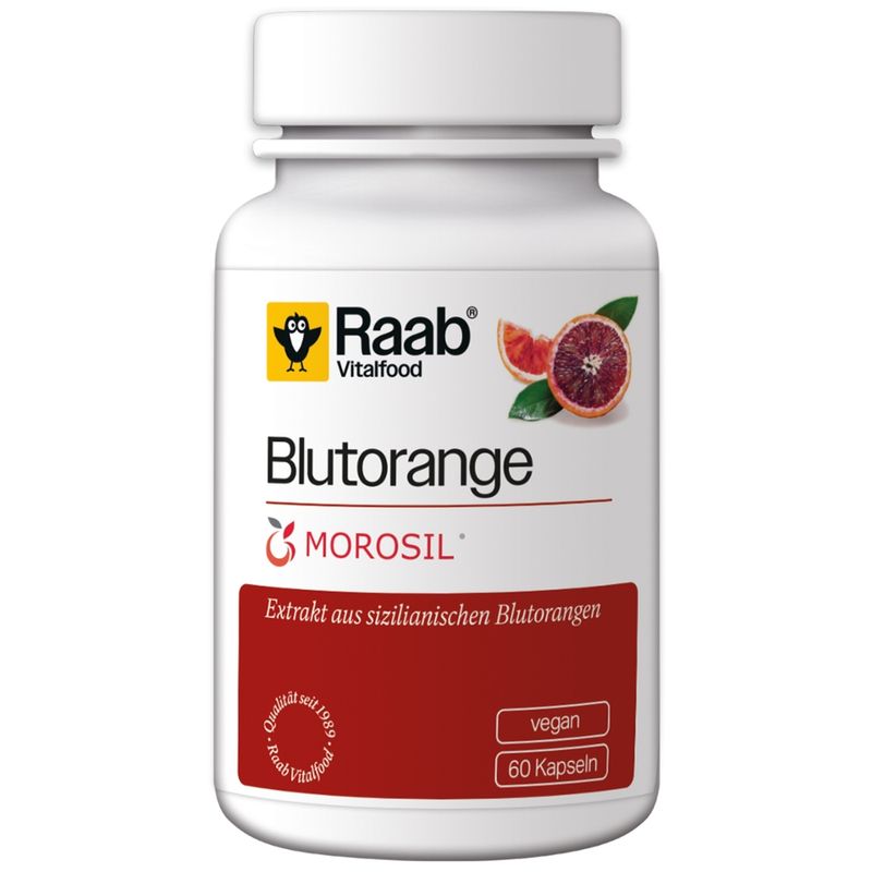 Raab Vitalfood Blutorangenextrakt Morosil Kapseln - Produktbild