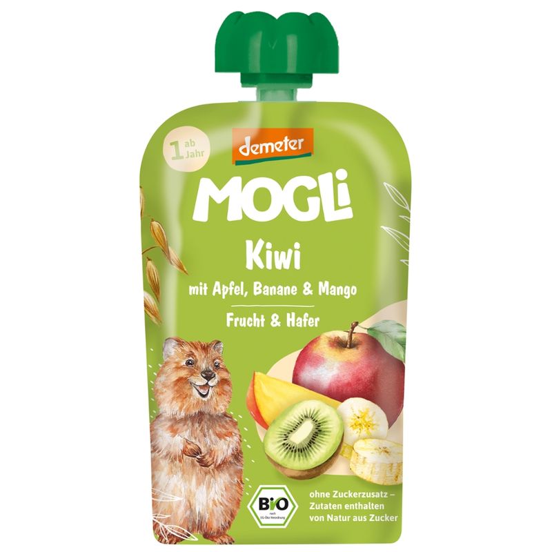 Mogli Bio-Quetschie Kiwi - Produktbild