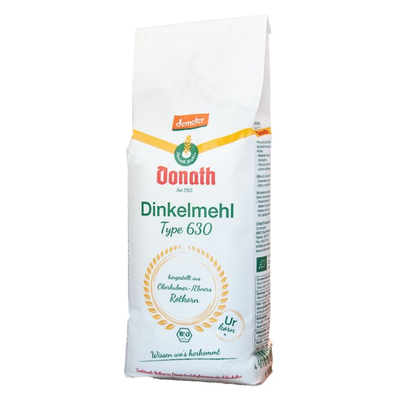 Donath Mühle Donath Bio-Dinkelmehl 630 demeter - Produktbild