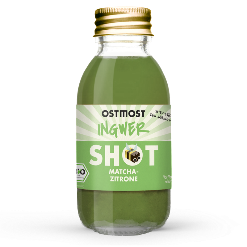 OSTMOST OSTMOST Bio Ingwer Shot Matcha Zitrone 100ml - Produktbild