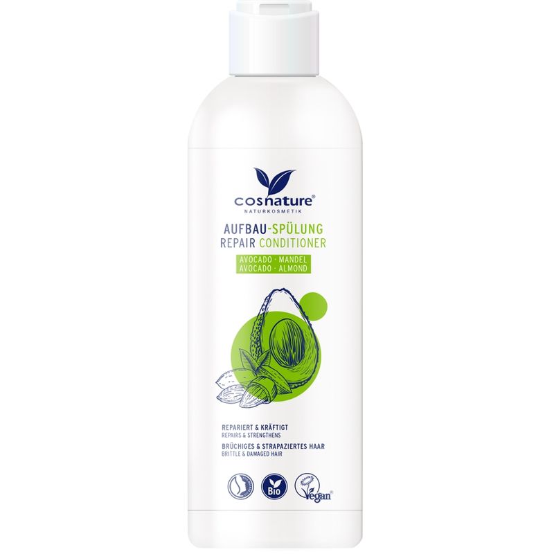 Cosnature  Aufbau-Spülung Avocado & Mandel 250 ml - Produktbild