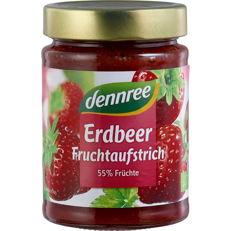 dennree Fruchtaufstrich Erdbeere - Produktbild