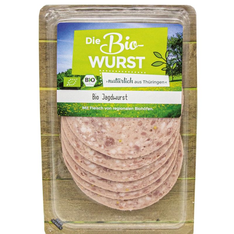 Die Bio-Wurst Bio Jagdwurst 80g - Produktbild