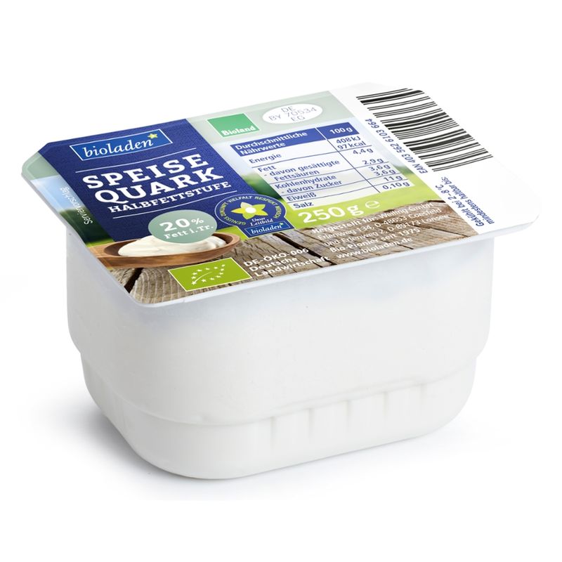 bioladen Speisequark Halbfettstufe 20% Fett i.Tr. - Produktbild