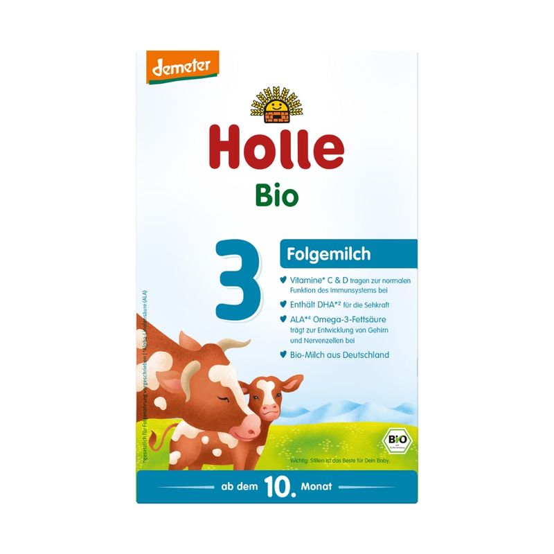 Holle  Bio-Folgemilch 3 - Produktbild