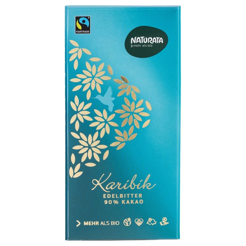 NATURATA Karibik Edelbitter 90% - Produktbild