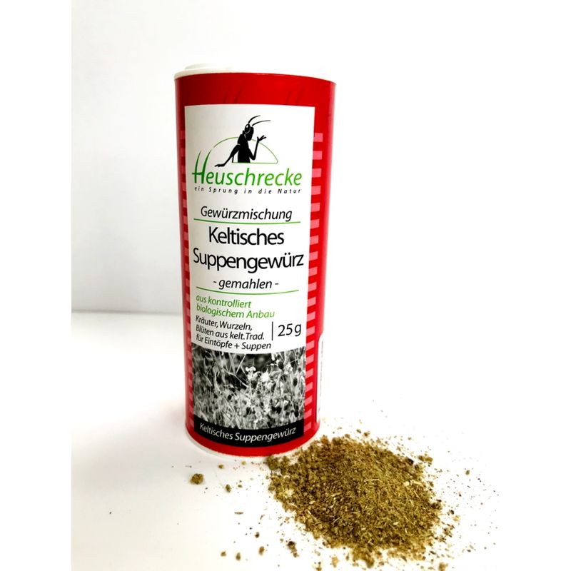 Heuschrecke Keltisches Suppengewürz, gemahlen, kbA - Produktbild