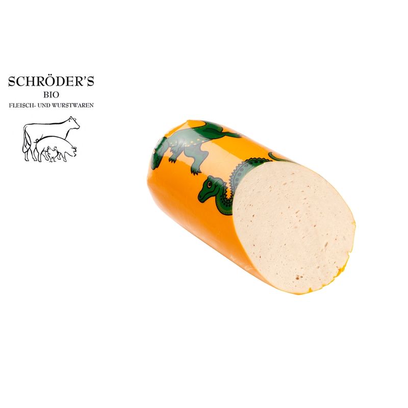 Schröder's Bio Fleisch- und Wurstwaren Fleischwurst für Kinder 200 g - Produktbild