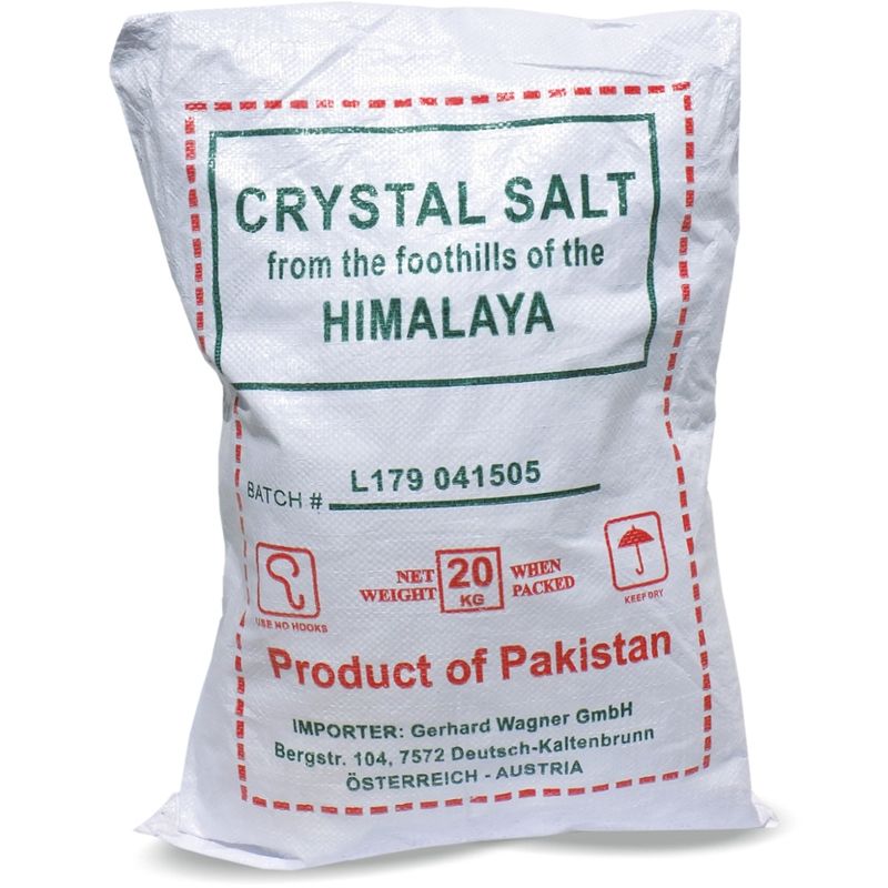 BIOENERGIE KRISTALLSALZ aus dem Vorland des Himalaya fein gemahlen, unjodiert, frei von Zusätzen - Gebinde - Produktbild