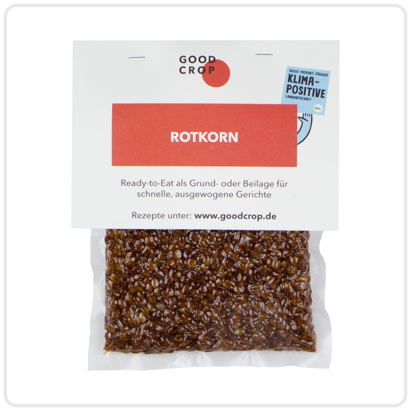 GOOD CROP Ready-To-Eat Rotkorn (ungekühlt haltbar) - Produktbild