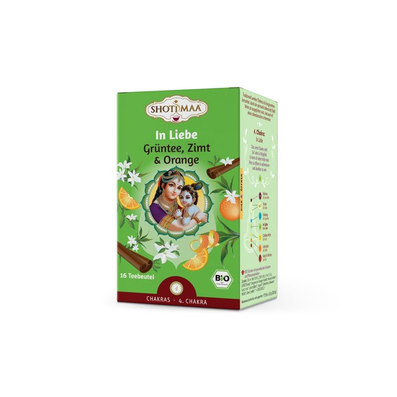 Shoti Maa In Liebe - Grüntee, Zimt & Orange - Produktbild