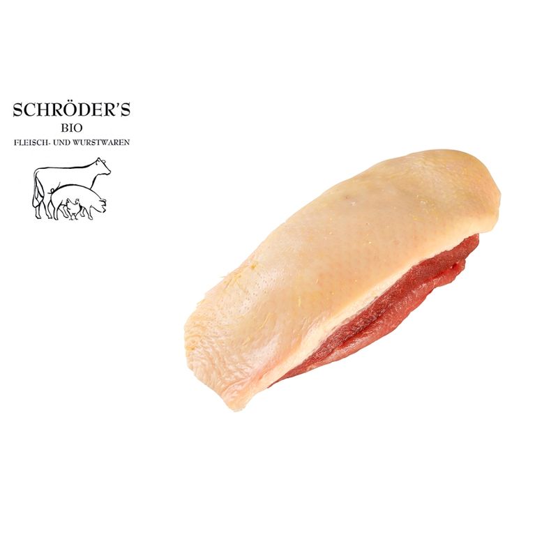 Schröder's Bio Fleisch- und Wurstwaren Entenbrustfilet mit Haut ca. 400 g TK - Produktbild