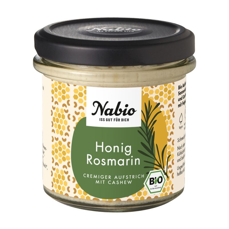 Nabio Nabio Cashew Creme Honig Rosmarin - Produktbild
