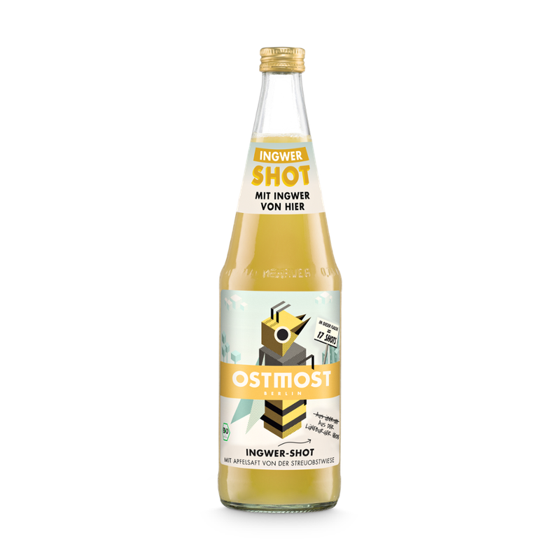 OSTMOST OSTMOST Bio Ingwer-Shot (10%) - Produktbild